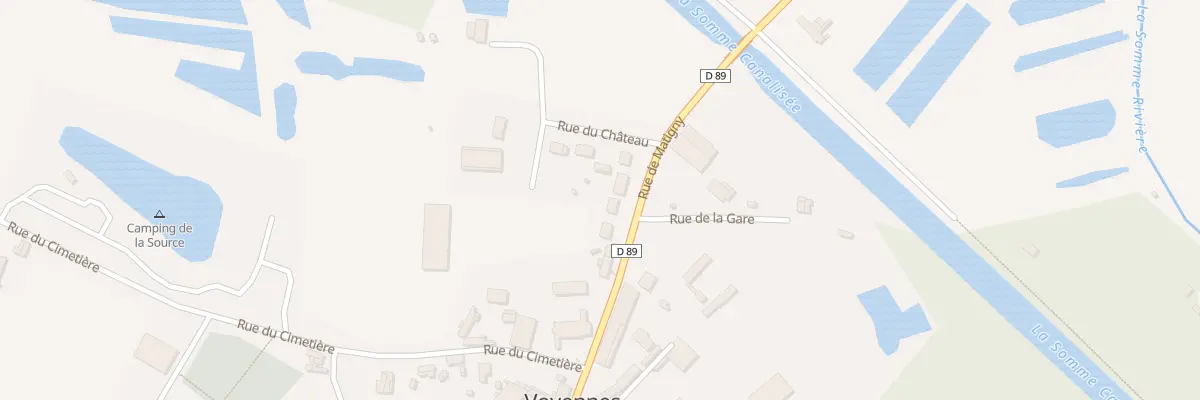 Plan du 3B Rue de Matigny à Voyennes