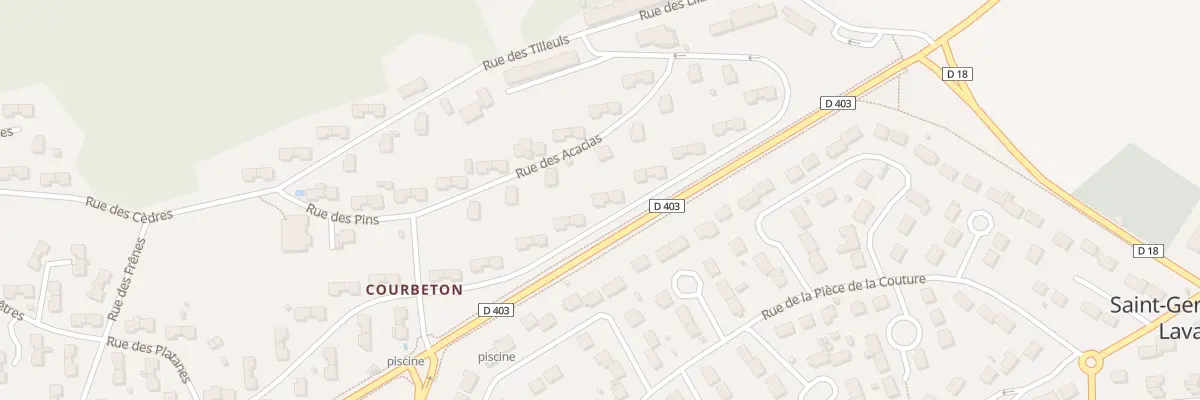 Plan du 9 Rue des Peupliers à Saint-Germain-Laval