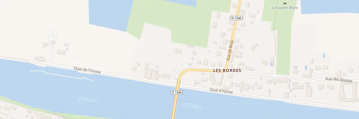 Plan du 5 Rue du Gord de l’Yonne à Cannes-Écluse