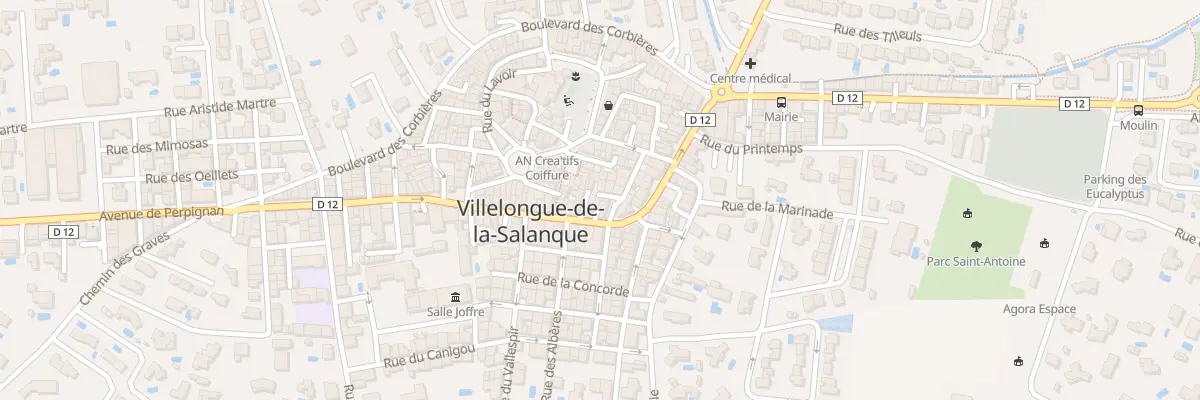 Plan du 4 Pl du Midi à Villelongue-de-la-Salanque