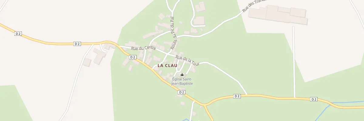 Plan du 2 Rue de la Tour La Clau à Vézins-de-Lévézou
