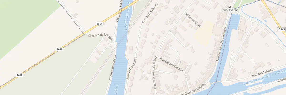 Plan du 327 Rue du Confluent à Pont-l’Évêque
