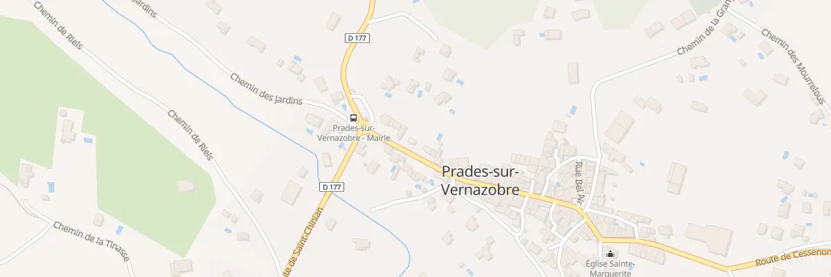 Plan du 5020 Rue Grand Rue à Prades-sur-Vernazobre