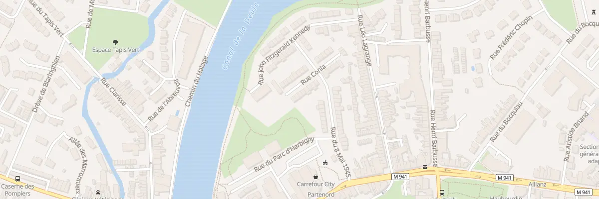 Plan du 23 Rue Conia à Haubourdin