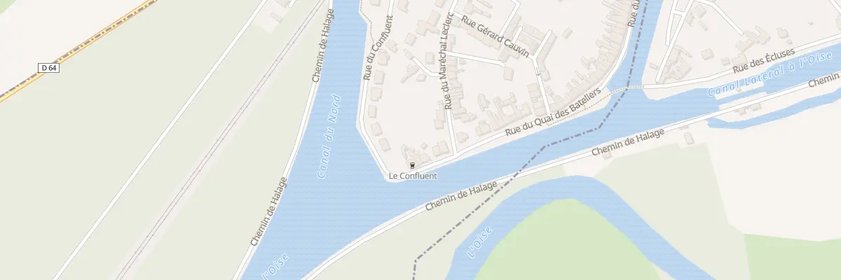 Plan du 617 Rue du Confluent à Pont-l’Évêque