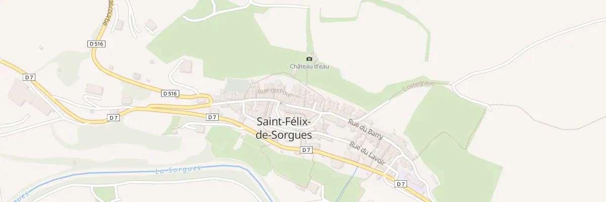 Plan du 5046 Rue du Four à Saint-Félix-de-Sorgues