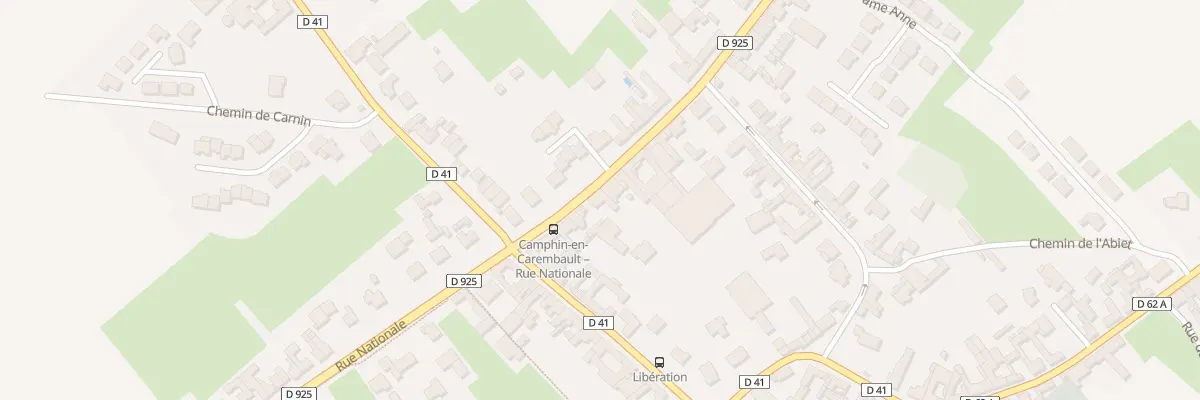 Plan du 33 Rue Nationale à Camphin-en-Carembault