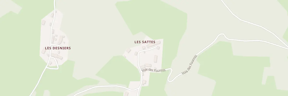 Plan du 4 Che du Chêne à Charbonnières-les-Vieilles