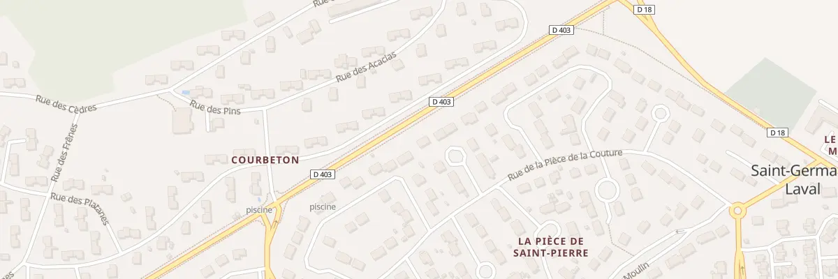 Plan du 7 All des Jacinthes à Saint-Germain-Laval