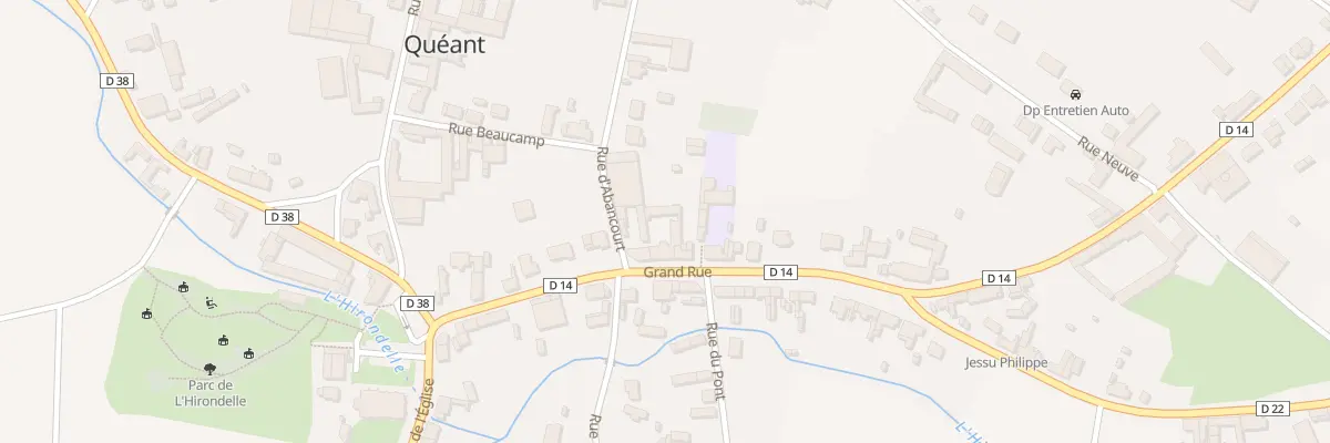 Plan du 9 Gr Grande Rue à Quéant