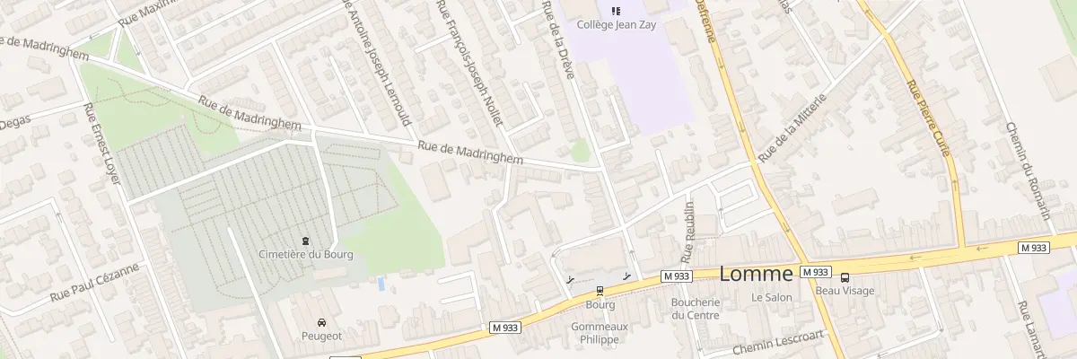 Plan du 7 Rue de Madringhem à Lille