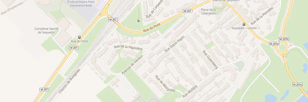 Plan du 38 Rue Denis Papin à Sequedin