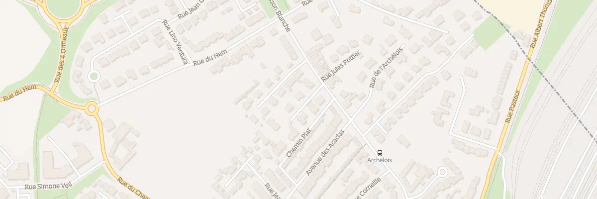 Plan du 105A Rue de la Maison Blanche à Sequedin