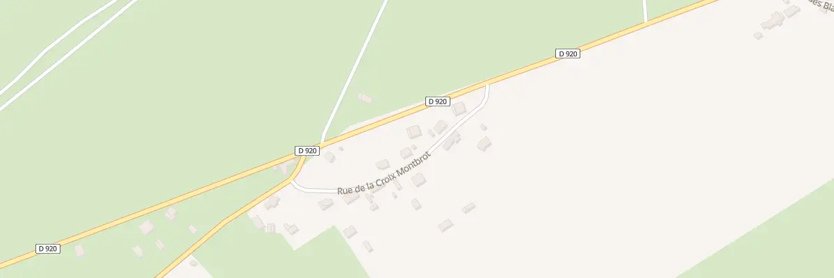 Plan du 90 Rue de la Croix Montbrot au Chautay