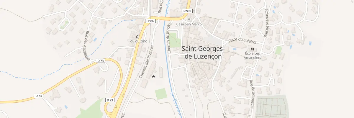 Plan du 24 Rue des Balses à Saint-Georges-de-Luzençon
