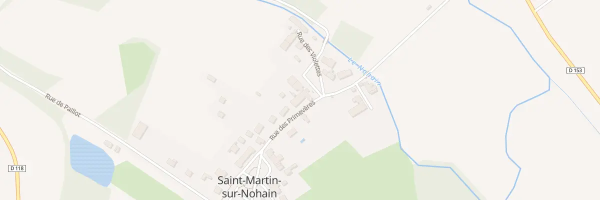 Plan du 9 Rue des Primeveres à Saint-Martin-sur-Nohain