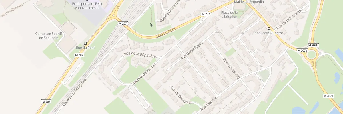 Plan du 36 Rue Denis Papin à Sequedin
