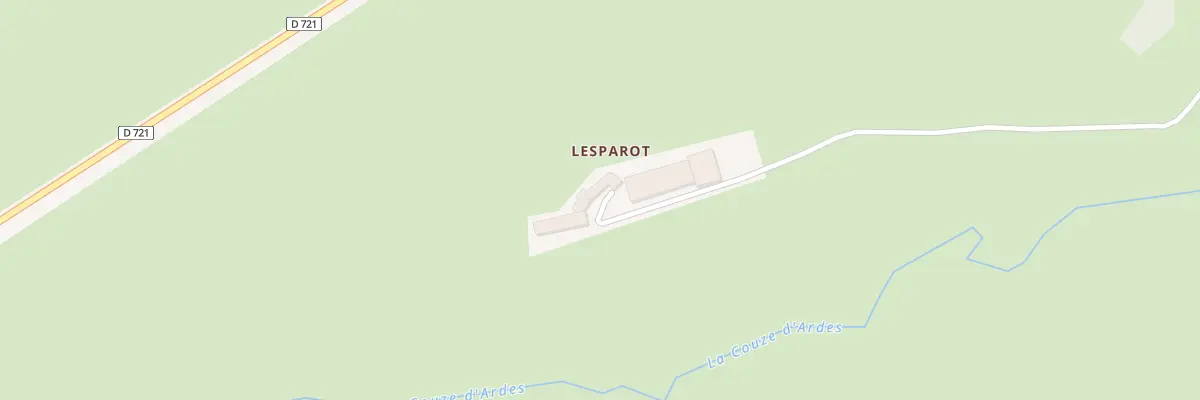 Plan du 5432 Lesparot Sud à Saint-Alyre-ès-Montagne