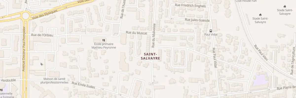 Plan du 40 Rue du Malvoisie à Narbonne