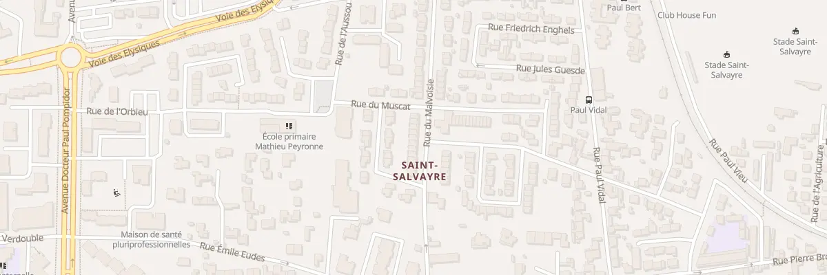 Plan du 36 Rue du Malvoisie à Narbonne