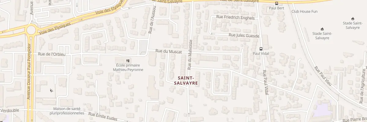 Plan du 32 Rue du Malvoisie à Narbonne