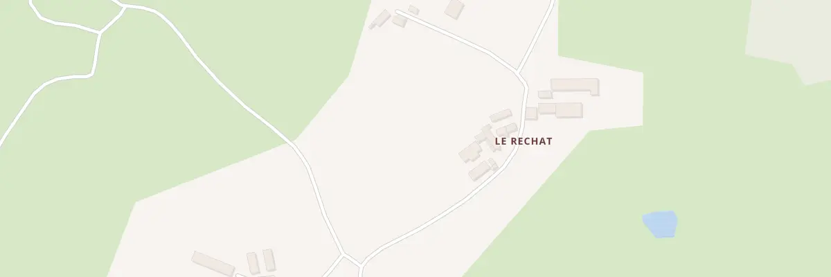 Plan du 1 Le Rechat à Vernusse
