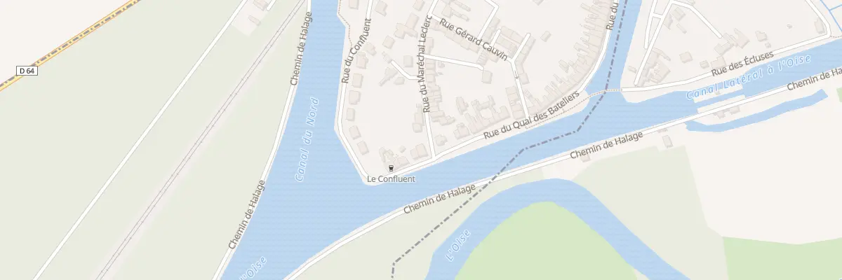 Plan du 570 Rue du Maréchal Leclerc à Pont-l’Évêque