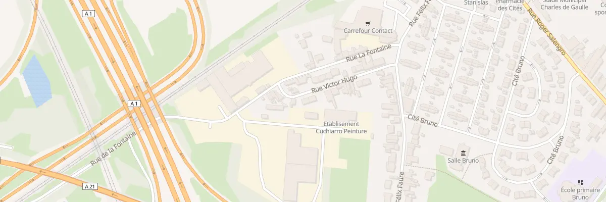 Plan du 24 Rue Victor Hugo à Dourges