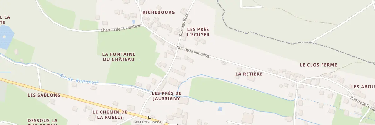 Plan du 561 Rue de la Fontaine à Bonneuil-en-Valois