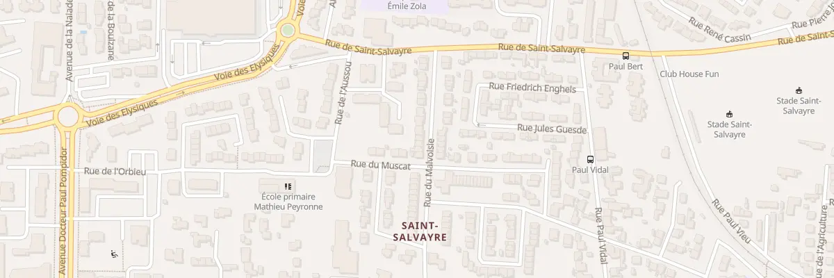 Plan du 20 Rue du Malvoisie à Narbonne