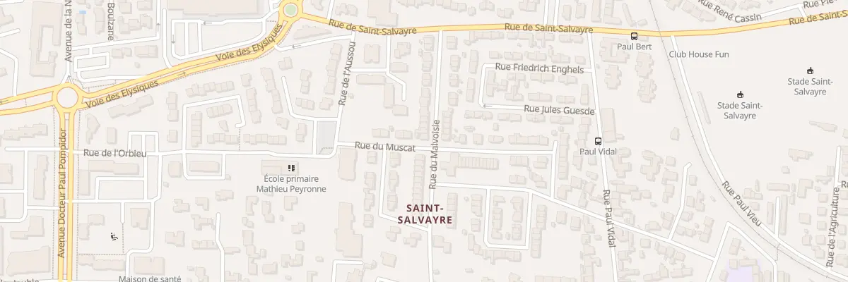 Plan du 26 Rue du Malvoisie à Narbonne