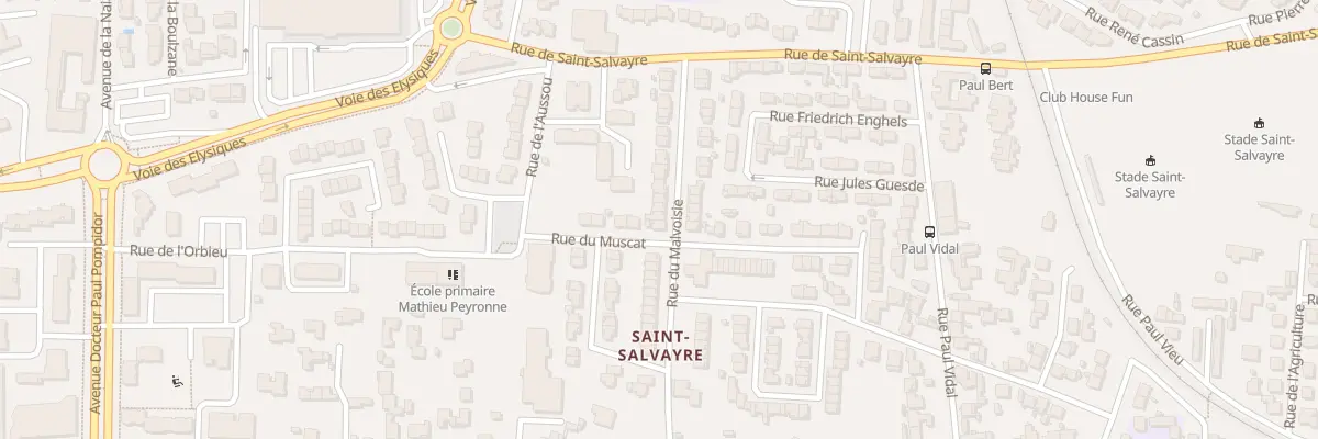 Plan du 24 Rue du Malvoisie à Narbonne