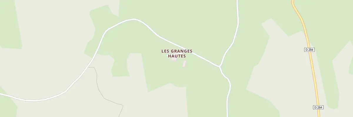 Plan du 3 Rte des Granges Hautes à Chouvigny