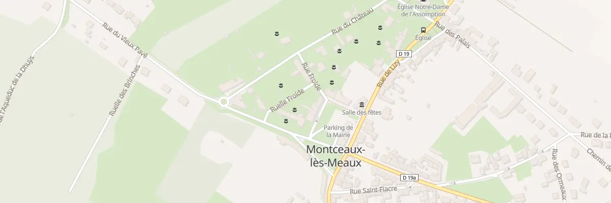 Plan du 8 Pl de la Mairie à Montceaux-lès-Meaux