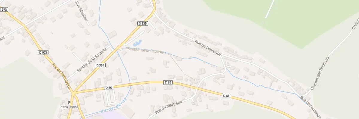 Plan du 9 Sen de la Sautelle à Pierrefonds