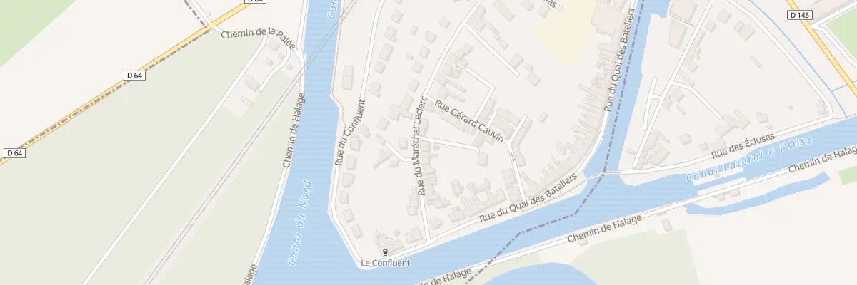 Plan du 463 Rue du Maréchal Leclerc à Pont-l’Évêque