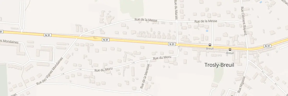 Plan du 63 Rte de Reims à Trosly-Breuil