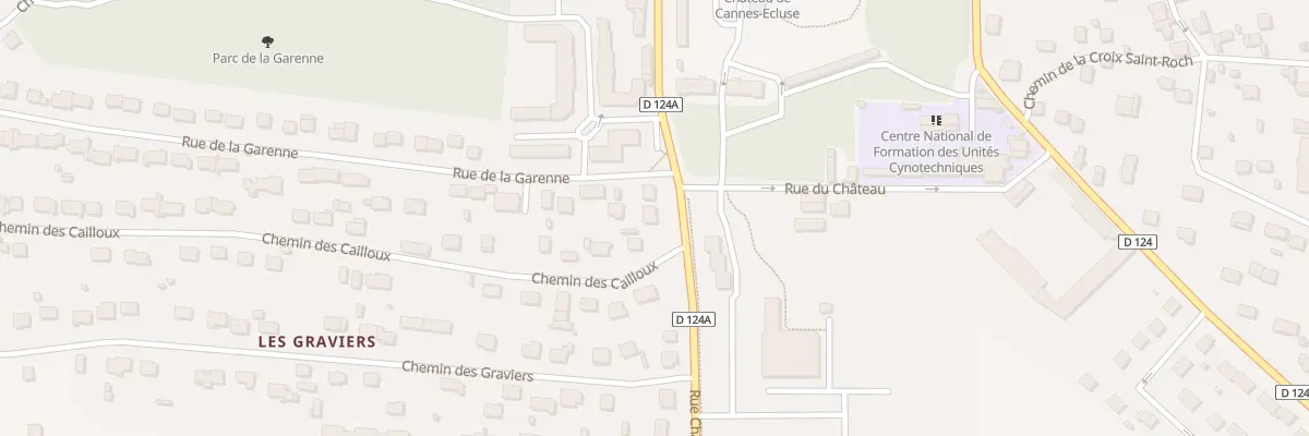 Plan du 18 Rue Chaude à Cannes-Écluse