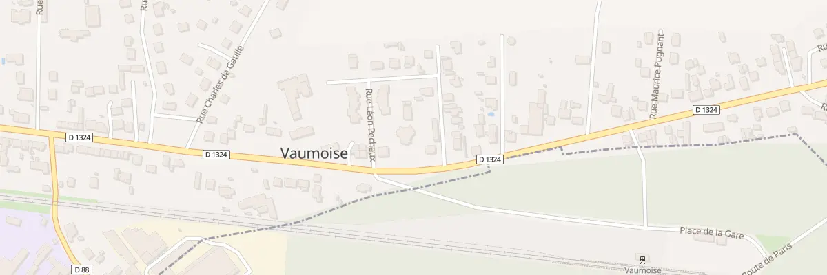 Plan du 46 Rte de Chantilly à Vaumoise