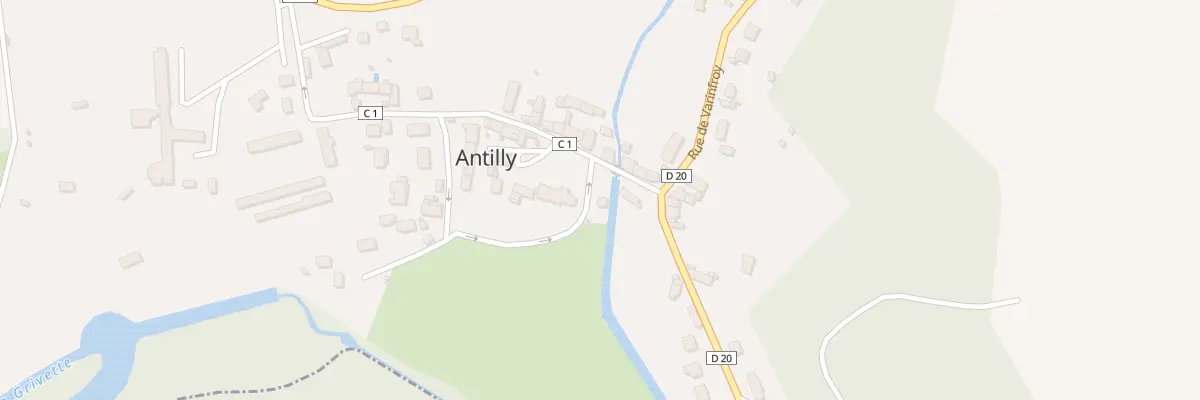 Plan du 4 Rue de la Fontaine à Antilly