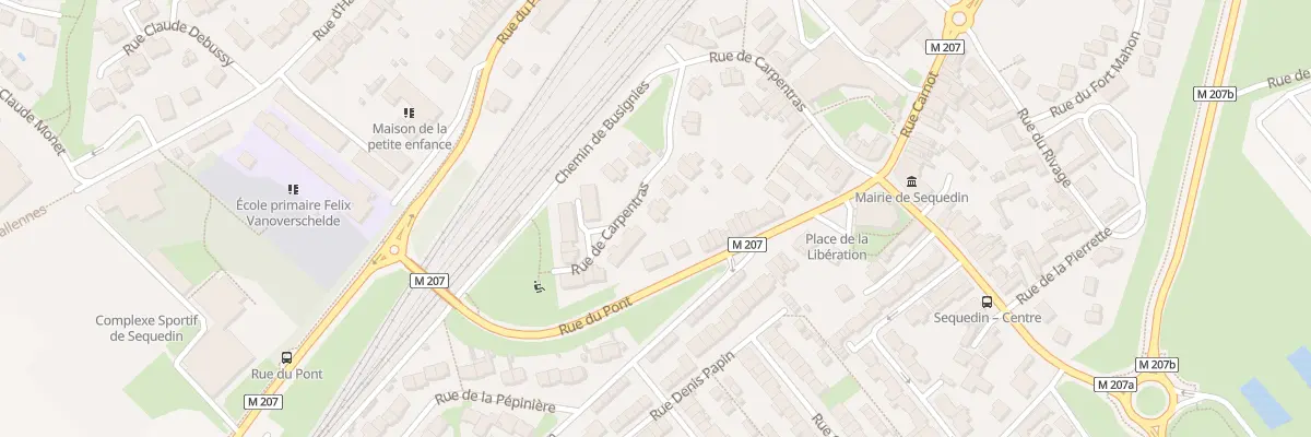 Plan du 43 Rue de Carpentras à Sequedin