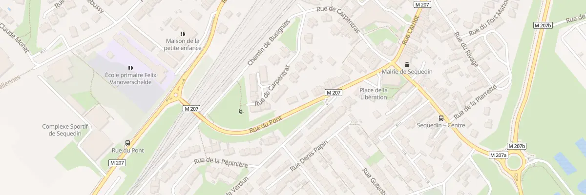 Plan du 32 Rue du Pont à Sequedin