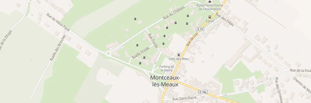 Plan du 6 Pl de la Mairie à Montceaux-lès-Meaux