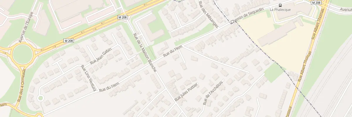 Plan du 39 Rue du Hem à Sequedin
