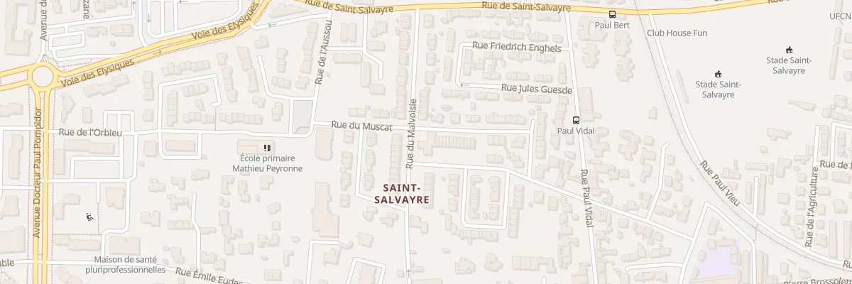 Plan du 25B Rue du Malvoisie à Narbonne