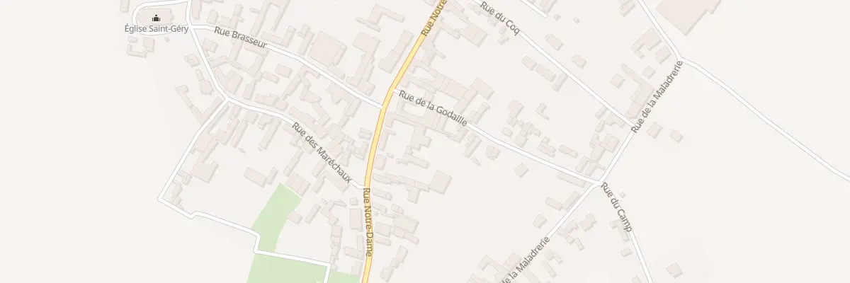 Plan du 22 Rue Notre-dame à Beaumetz-lès-Cambrai