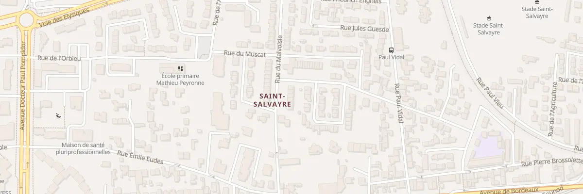 Plan du 31 Rue du Malvoisie à Narbonne