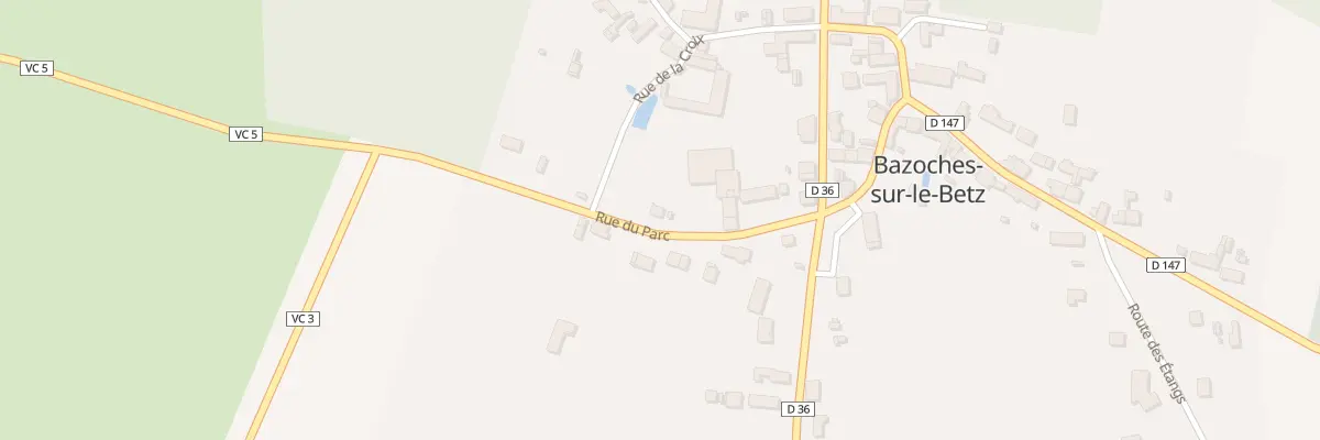 Plan du 8 Rue du Parc à Bazoches-sur-le-Betz