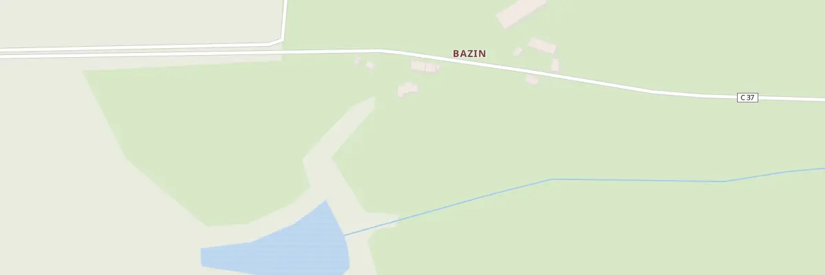 Plan du 1 Bazin à Château-sur-Allier