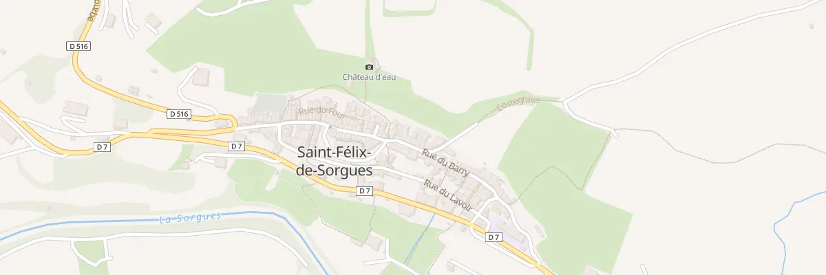 Plan du 5065 Rue du Barry à Saint-Félix-de-Sorgues